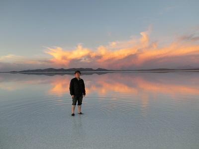 留学中に訪問したボリビアのウユニ塩湖