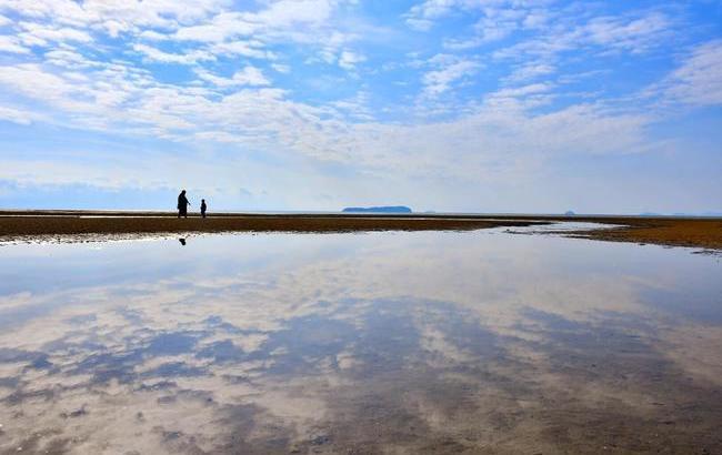 三豊市仁尾町の父母ケ浜(ちちぶがはま)