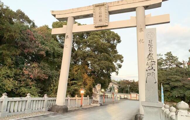 冠纓神社（高松市香南町）。境内には安倍晴明神社がある。