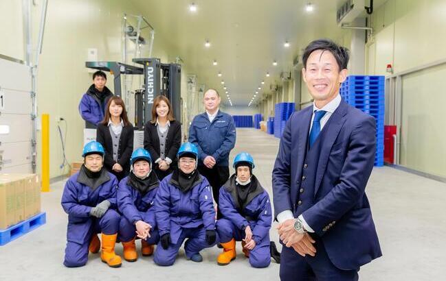 1月から稼働する坂出物流センター。 1万1000tの保管能力を持ち、 最大-30℃まで温度をコントロールできる=坂出市江尻町