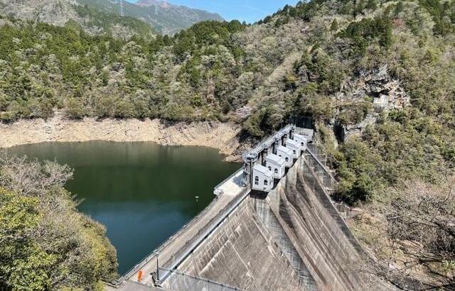 2021年4月1日から水資源機構が管理している柳瀬ダム