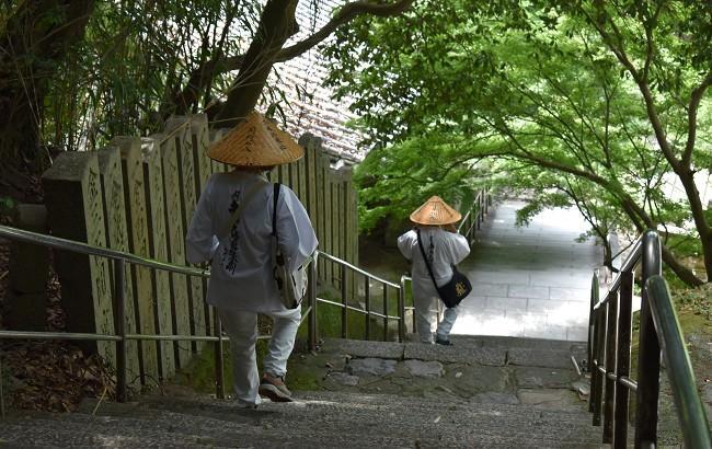 お遍路さん（弥谷寺）香川県文化振興課提供