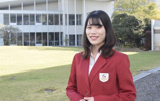 文学部 学校教育メジャー 4年 大塚 涼加さん（高松第一高校　出身）