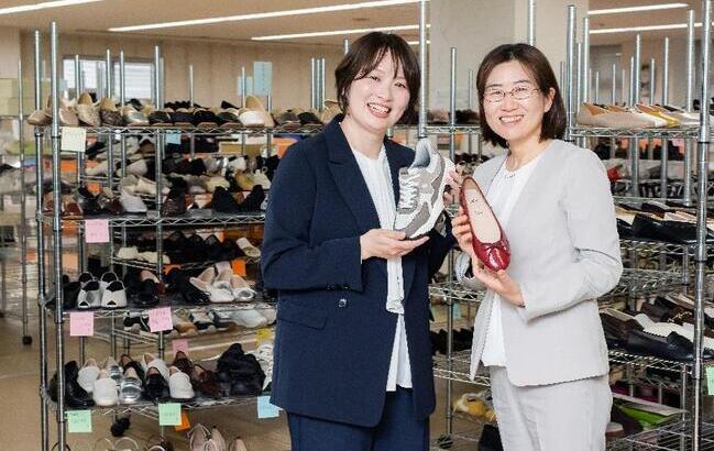 Wellegを支える2トップ。会長の植村暁美さん（右）と社長の小島好視さん＝高松市朝日新町