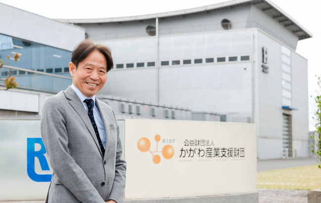 かがわ産業支援財団の施設「RISTかがわ」に設置された 株式会社ハイレゾのデータセンター＝高松市林町