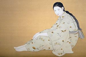 菊池契月《少女》1932年 京都市美術館蔵