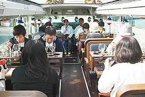 今年3月に開催した「レストランバス」。 体験型観光ができる仕組みをつくる