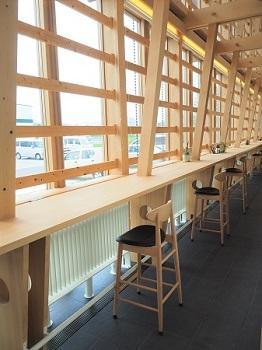 大工館1階にあるカウンター
