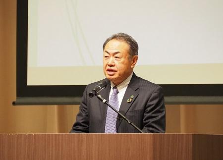 香川大学の学長・筧善行さん