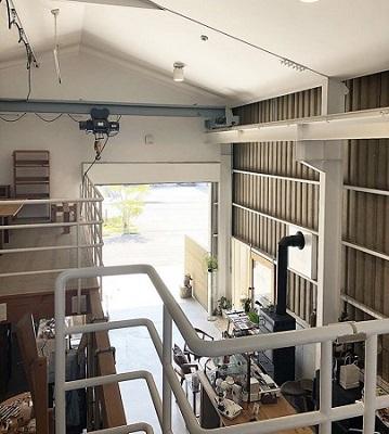 「暮らしの森」は、工務店の倉庫を活用した コミュニケーションスペース