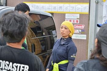 被災地での活動