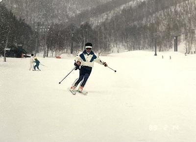 20代のころ、苗場などにスキーに出掛けた