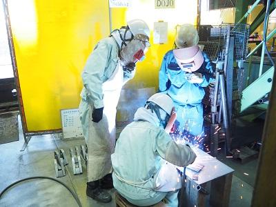 溶接道場の様子