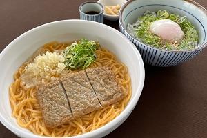 「伊予農みかんうどんとミニしらす丼セット」
