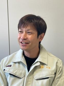 製造部 川端 修平さん（坂出工業高校出身）