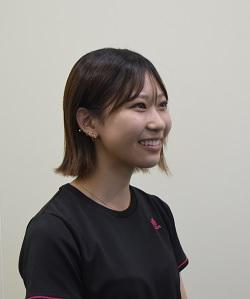 古志 朱里さん(高瀬高校出身)