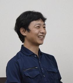 技術部技術課 技術係長 新開 一輝さん(香川高専高松出身)