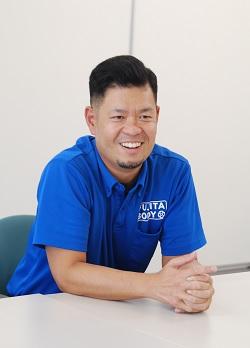 設計部設計課 係長 石井 謙二さん(徳島・城ノ内高校出身)