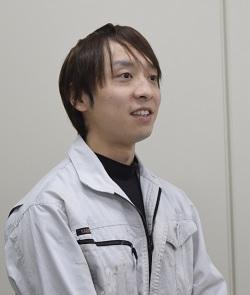 第二製造部 金型課 係長 西村 凌一さん（坂出工業高校出身）