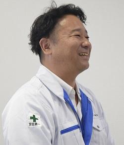 O&M部運転管理課　係長 安部 誠さん（高松工芸高校出身） 