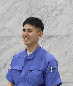 素材製造部素材製造グループ 三好 優乃生さん(琴平高校出身)