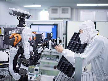 製造工程で使用するロボット