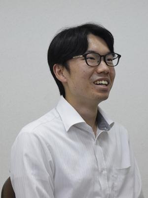 本店営業部 渉外担当 阿河義輝さん(香川県藤井高校出身)