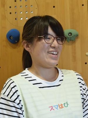 幼保連携型認定こども園 スマはぴ丘の上station 前原由紀さん(琴平高校出身)
