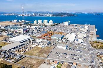 不動産業、倉庫業などを行う坂出市・林田港周辺