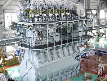 マキタが製造する船舶用ディーゼルエンジン