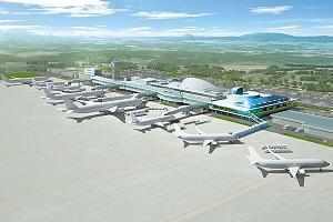 高松空港の将来イメージ