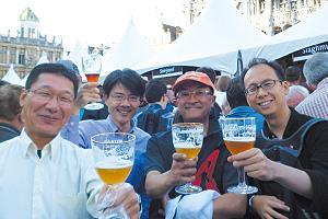 ベルギー・ブリュッセルのビール祭り