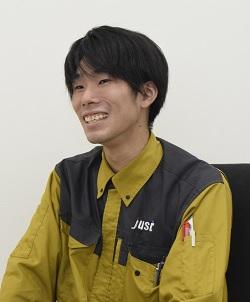 調査診断部 惠原 蓮さん（高松中央高校出身）