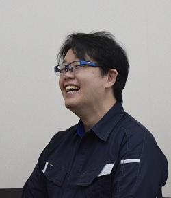 技術部技術課 技術担当 黒木 裕介さん(高松工芸高校出身)