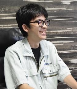生産本部 製造部 久保 翔太さん(香川中央高校出身)