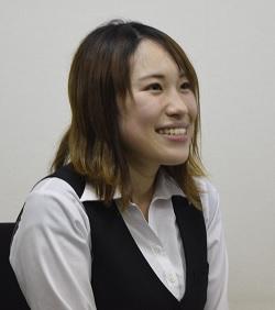 四国支店 営業事務 齋藤 千明さん(高松中央高校出身)