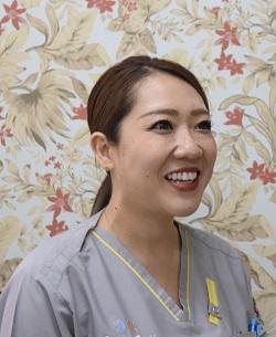 歯科衛生士･部長 鶴身 祐香さん（香川中央高校出身）