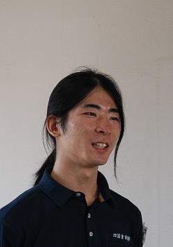 四国松下第一倉庫 大平 満心さん(多度津高校出身)