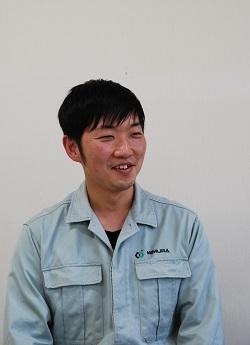 生産2課1係2班 村上 卓穂さん(高松工芸高校出身)