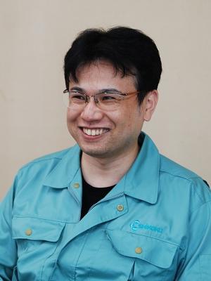 開発グループ長 若山喜鑑さん (大川東高校出身)