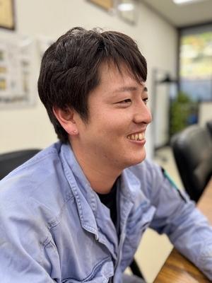 製造部第一職場 岸本 大輝さん(藤井学園寒川高校出身)