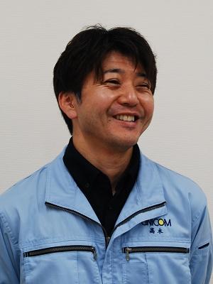 設計部 課長 高木健司さん(香川高専詫間出身)