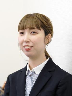 管理本部総務グループ 北山理彩さん(飯山高校出身)