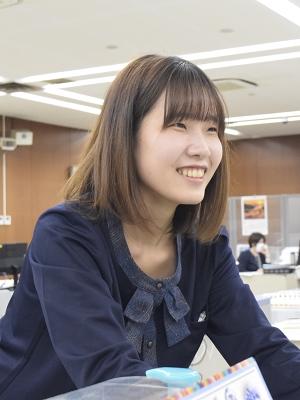 志度支店 住宅ローンアドバイザー 多田陽菜さん(志度高校出身)