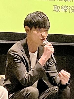 NextIWATE代表・一関高専専攻科2年 上野裕太郎さん