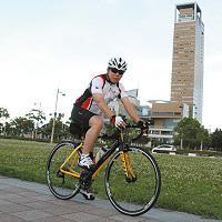 体力づくりも兼ねて、 自転車も趣味の一つ