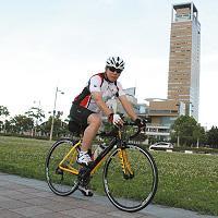 体力づくりも兼ねて、 自転車も趣味の一つ