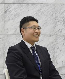 営業部営業推進グループ 深川 裕貴さん(観音寺第一高校出身)