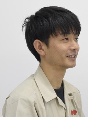 四国化成建材 商品開発部 エクステリア開発課 宮脇 亮さん(香川高専高松出身)