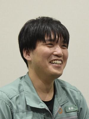 電子応用システム部第二課 藤原 礼地さん（観音寺総合高校出身） 